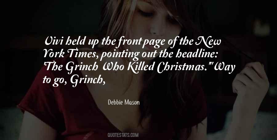 Quotes About Christmas The Grinch #685593
