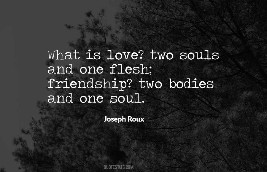 Quotes About Souls And Bodies #1709332