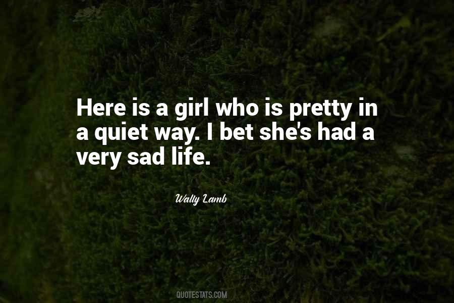 Girl Sad Quotes #1815543