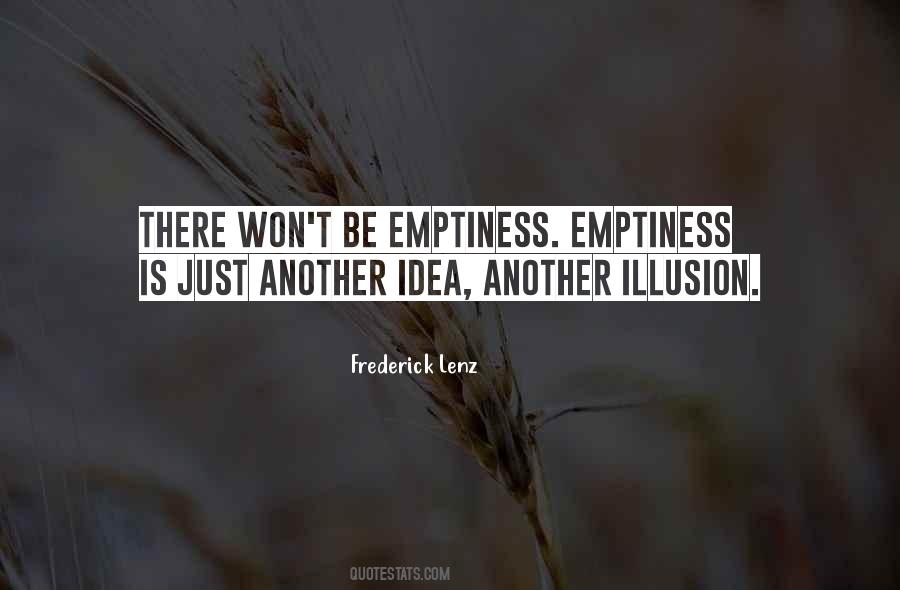 Emptiness Is Quotes #1227549