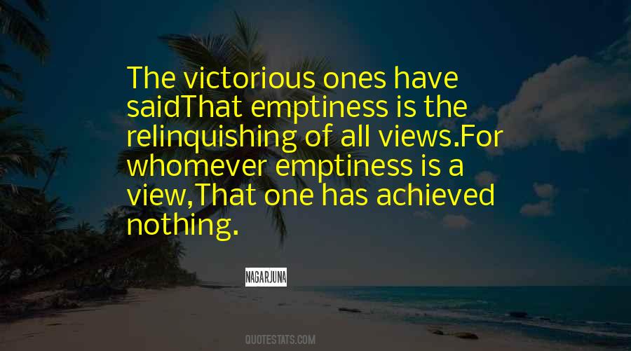 Emptiness Is Quotes #1354786