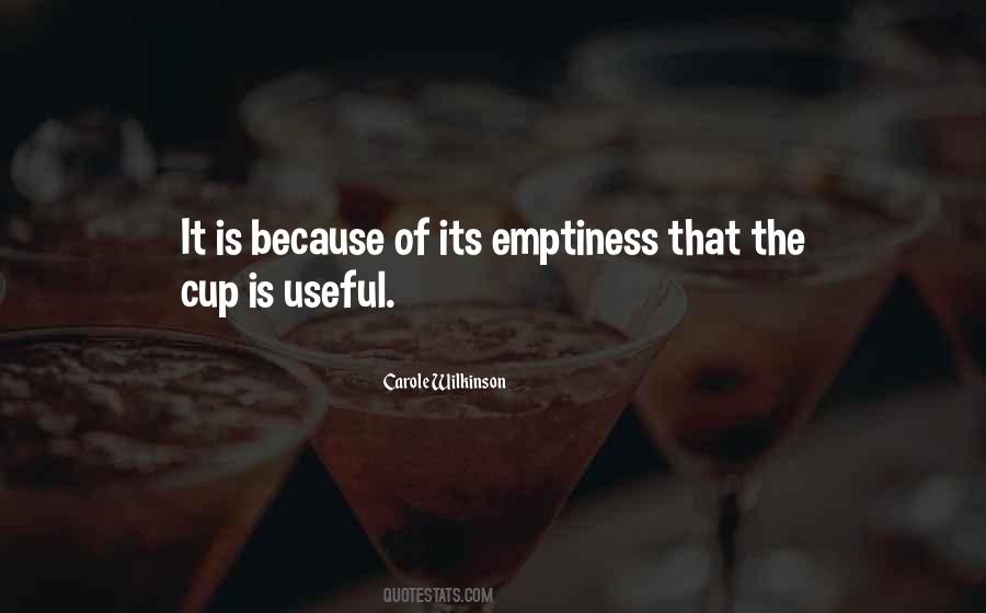 Emptiness Is Quotes #146551