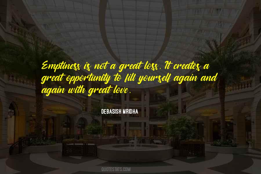 Emptiness Is Quotes #1612874