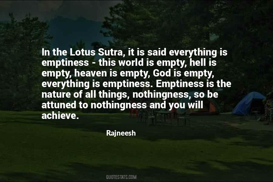 Emptiness Is Quotes #657321
