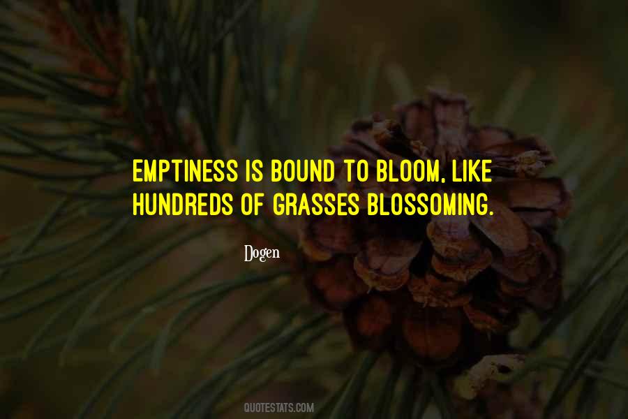 Emptiness Is Quotes #742072