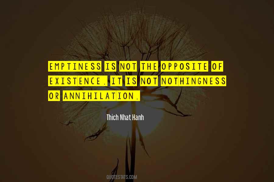 Emptiness Is Quotes #74254