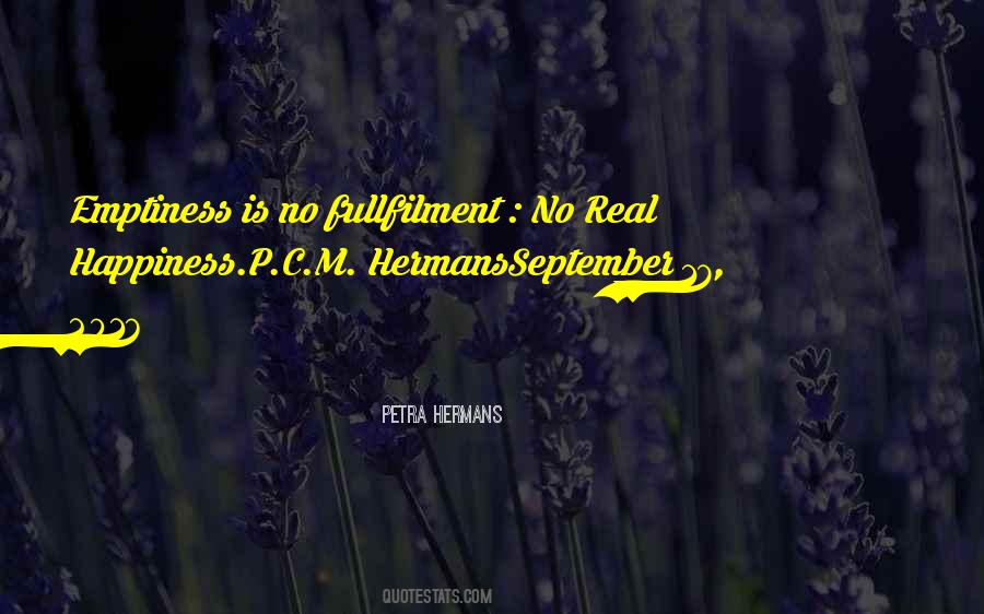 Emptiness Is Quotes #838256