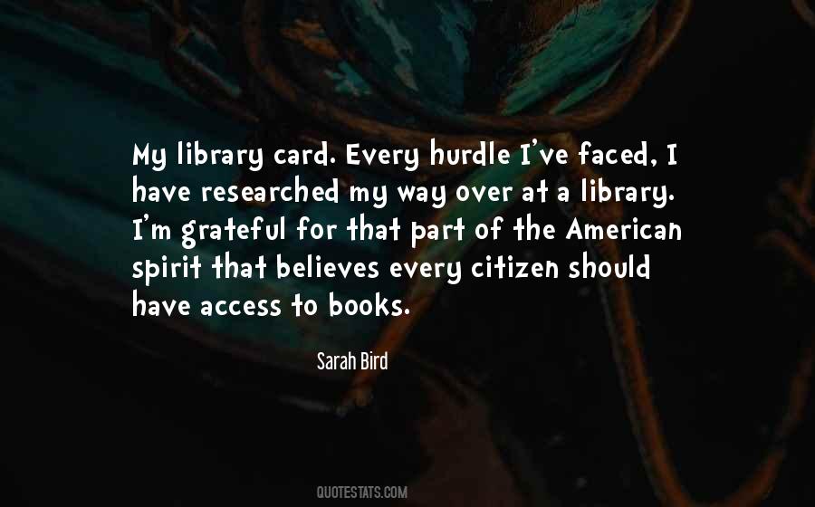 Library Card Quotes #1105359