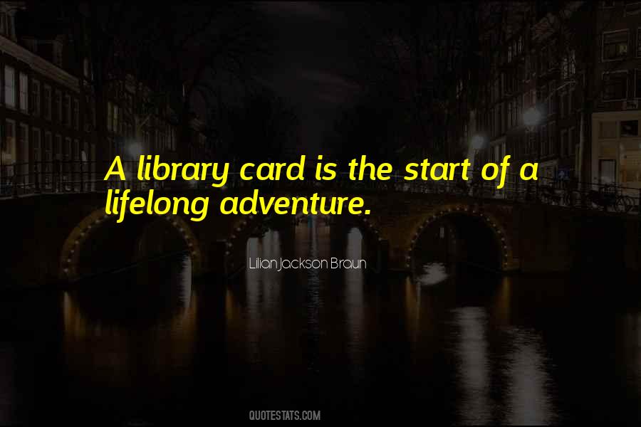 Library Card Quotes #704766