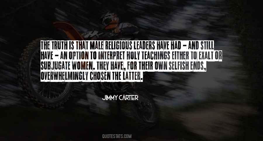 Quotes About Religious Leaders #166747