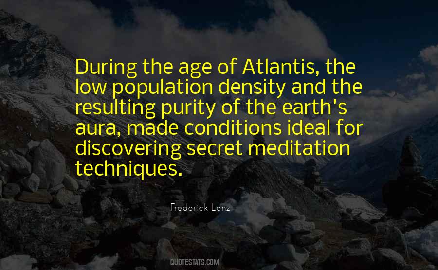 Quotes About Population Density #1175415