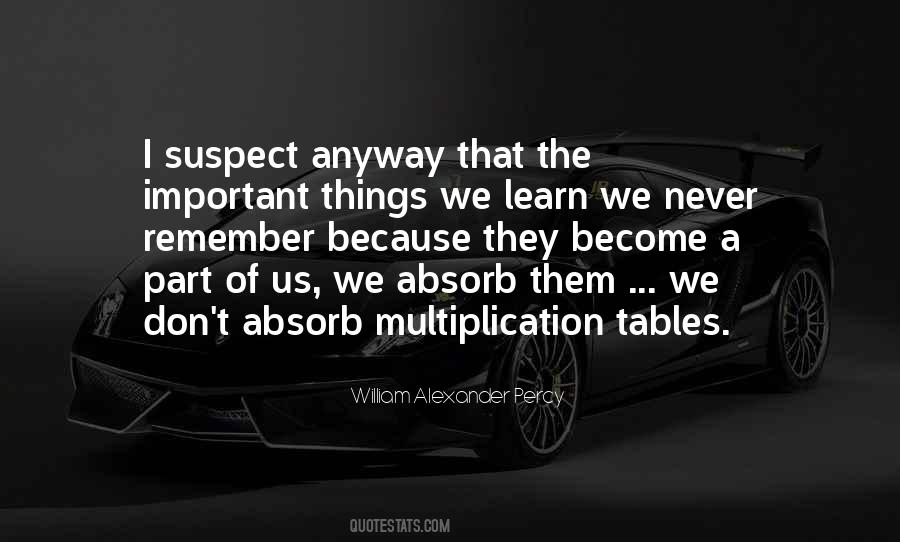 Quotes About Tables #1300926