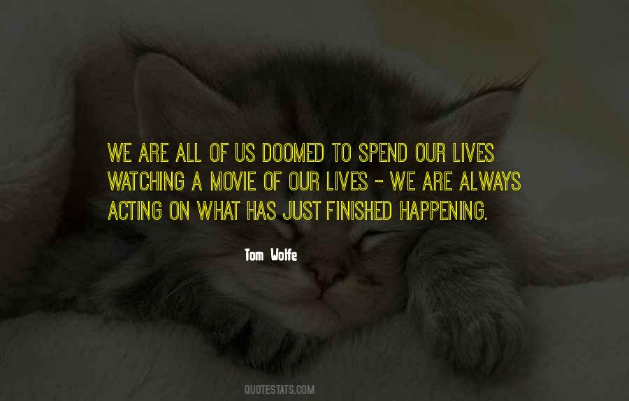 We Are Doomed Quotes #417392