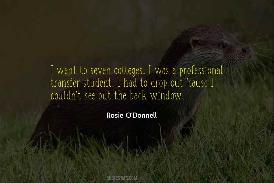 Quotes About Transfer Student #1424149
