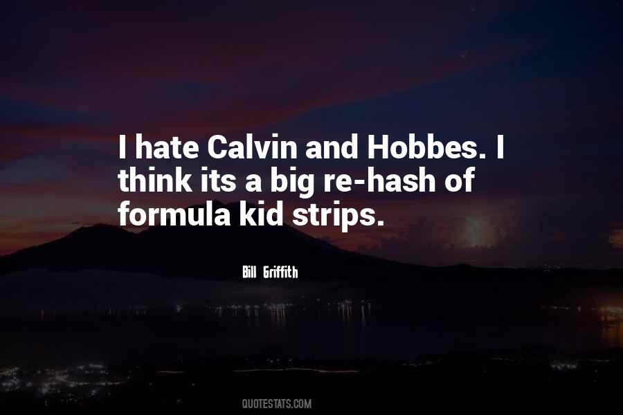Quotes About Calvin And Hobbes #1406070