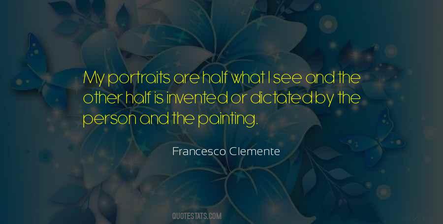 Quotes About Painting Portraits #1385235