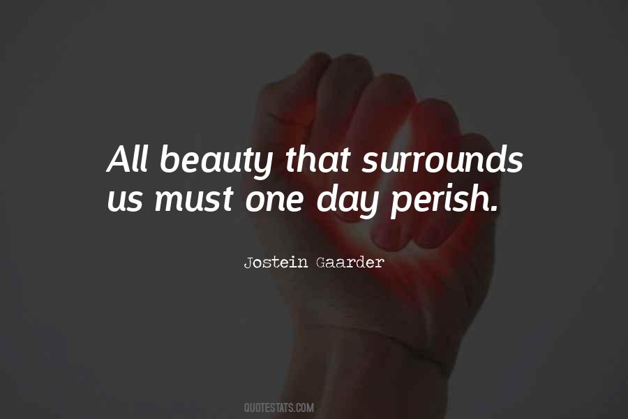 Beauty That Surrounds Us Quotes #431554