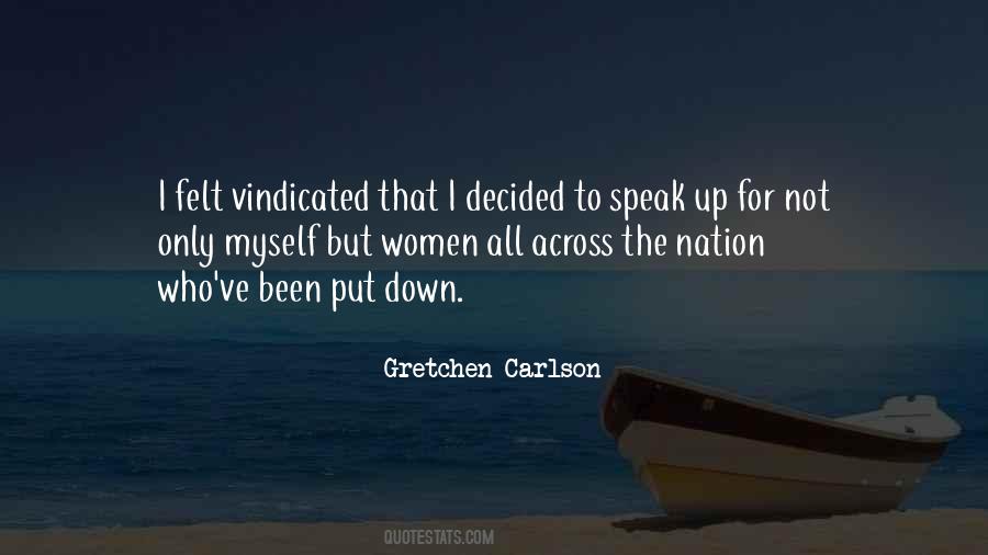 Quotes About Vindicated #972119