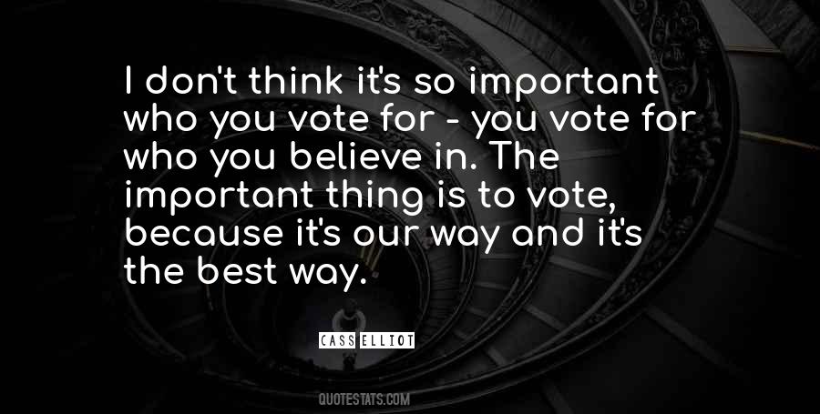 Our Way Quotes #1209305