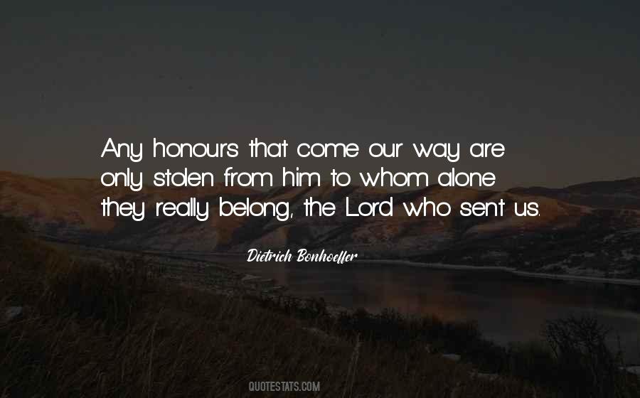 Our Way Quotes #1424471