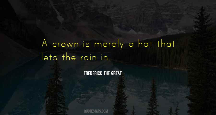 Quotes About A Crown #934194