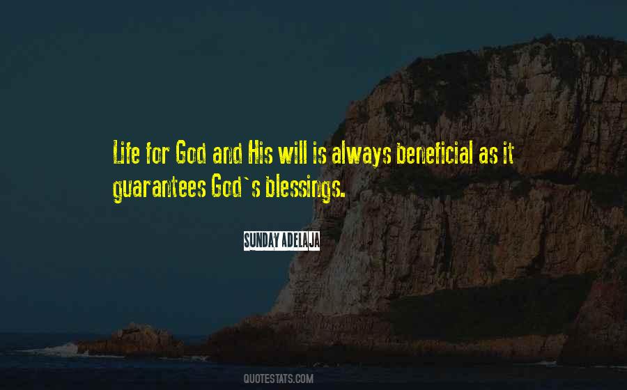 Quotes About Life's Blessings #1081805