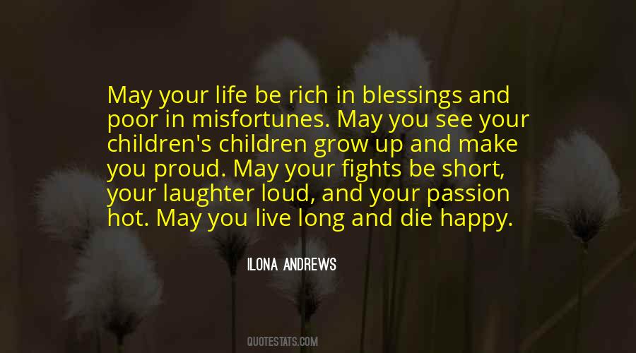 Quotes About Life's Blessings #258735