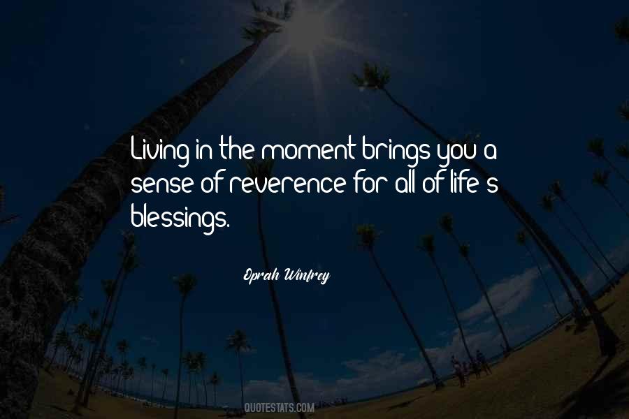 Quotes About Life's Blessings #701806