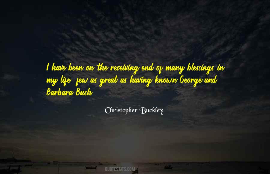 Quotes About Life Blessings #187093