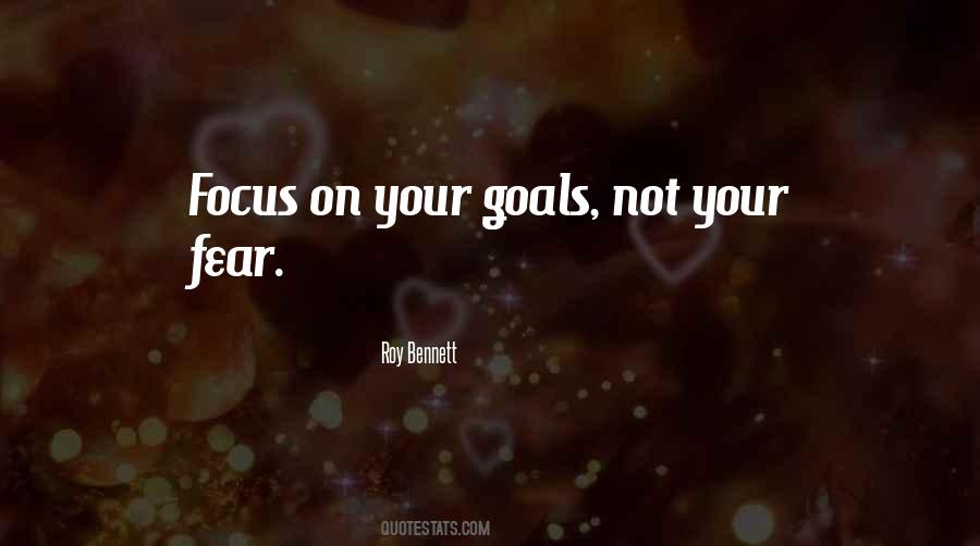 Goals Focus Quotes #376655
