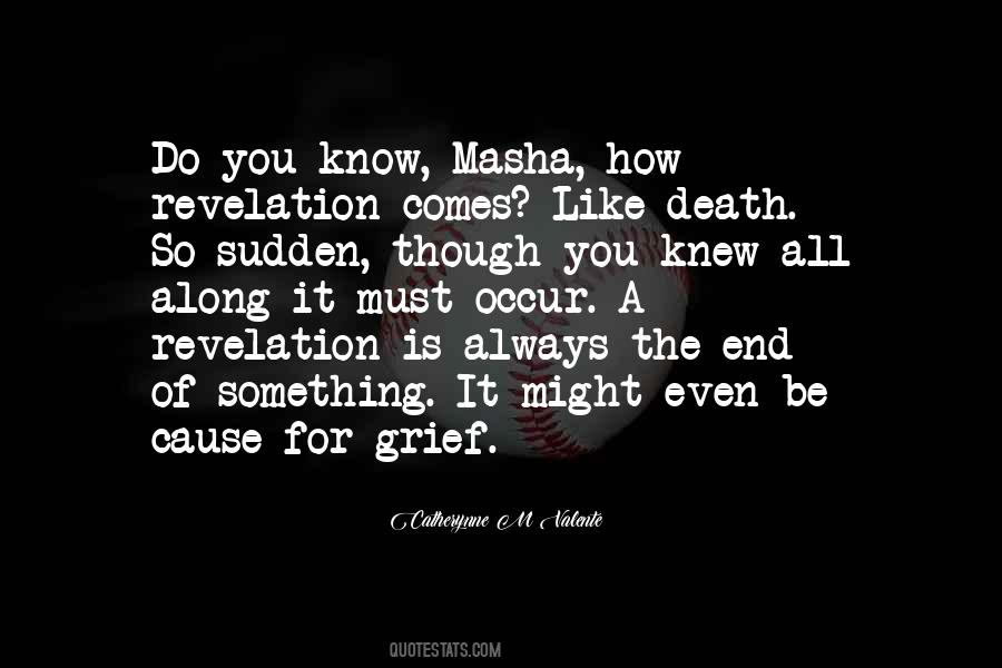 Quotes About A Sudden Death #1019294