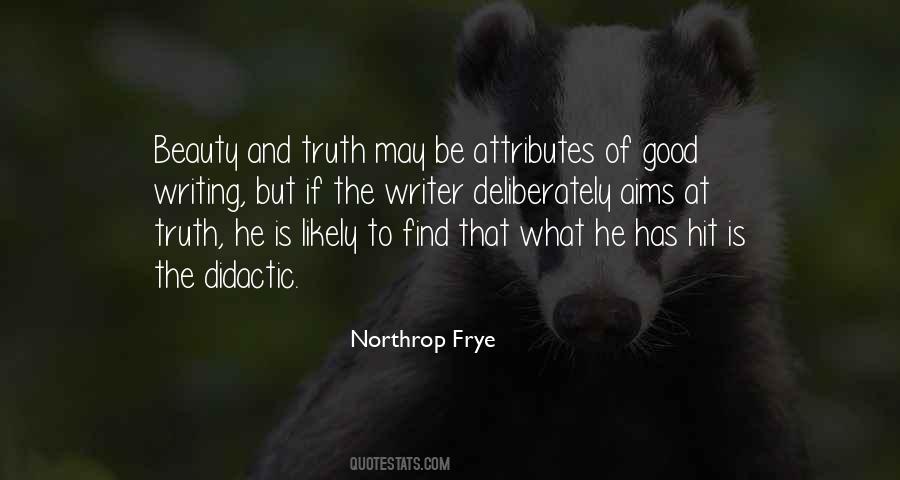 Quotes About Good Attributes #1458460