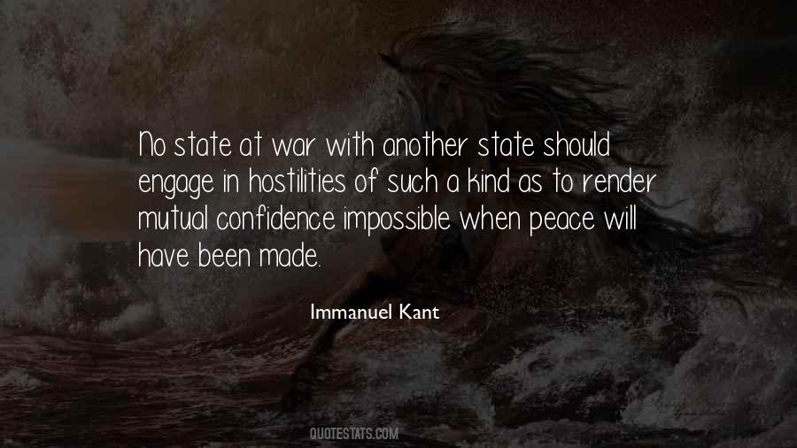 State Of War Quotes #158083