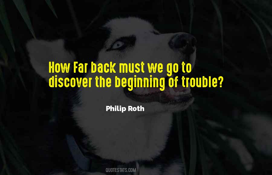 Quotes About Going Back To The Beginning #97974