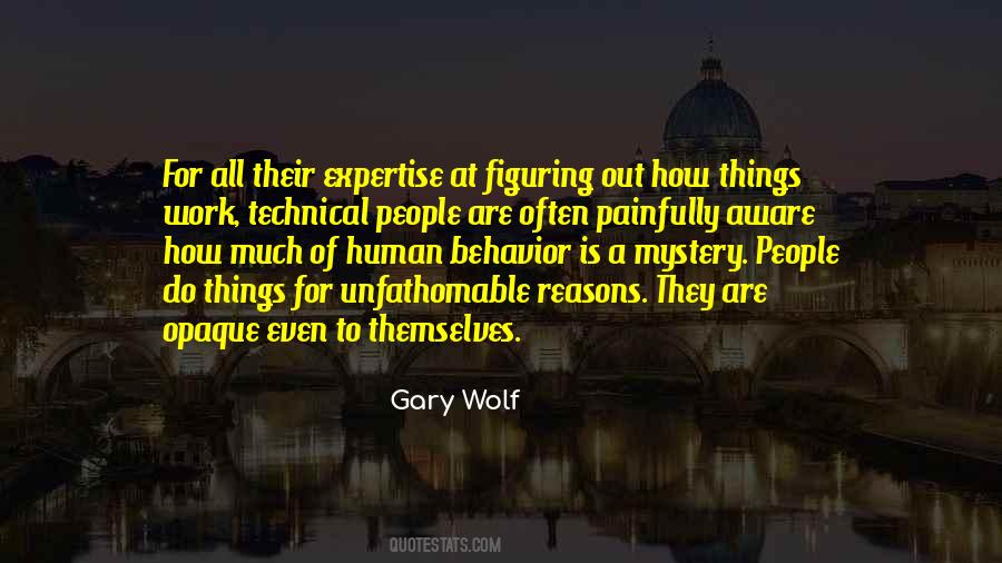 Quotes About Figuring Things Out #1065034