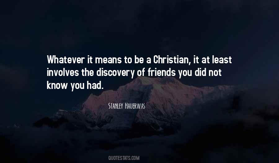 Quotes About Christian Friendship #815263
