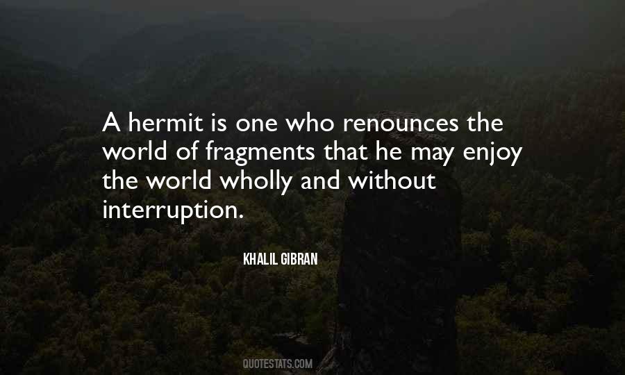 The Hermit Quotes #1118674