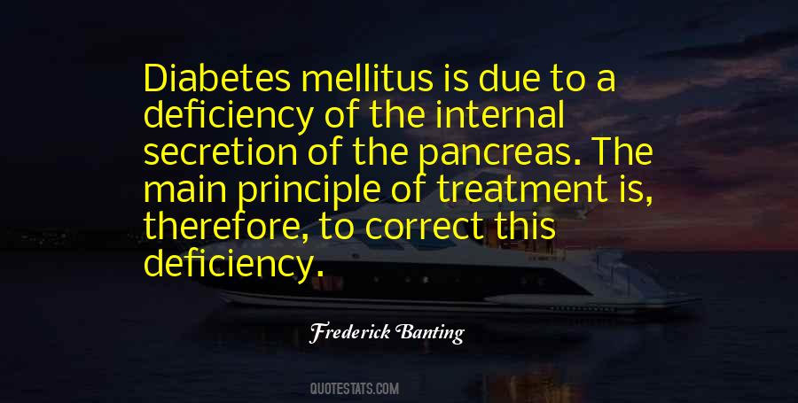 Quotes About Diabetes Mellitus #1684452