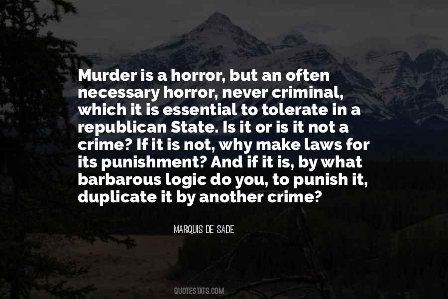 Quotes About Punishment And Crime #885213