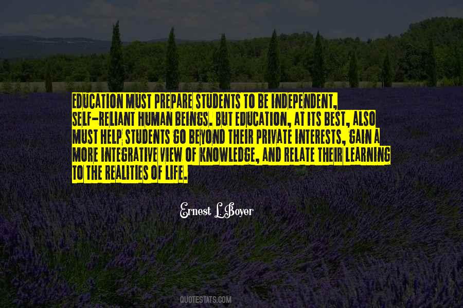 Quotes About Independent Learning #463725