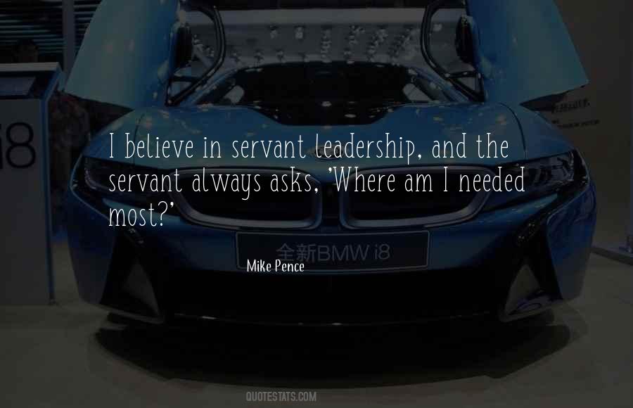 Quotes About Servant Leadership #1870398