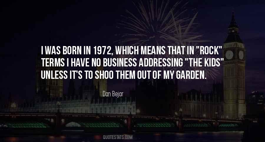 Quotes About Born #1848695