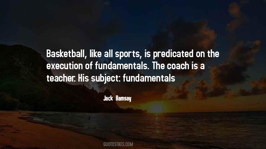 Quotes About Basketball Coach #1514155