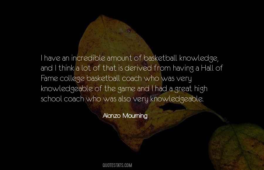 Quotes About Basketball Coach #993033