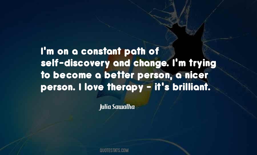 Discovery Therapy Quotes #176247