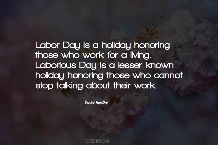 Quotes About Labor Day #1536063