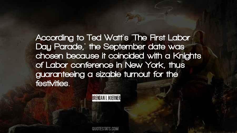 Quotes About Labor Day #815651