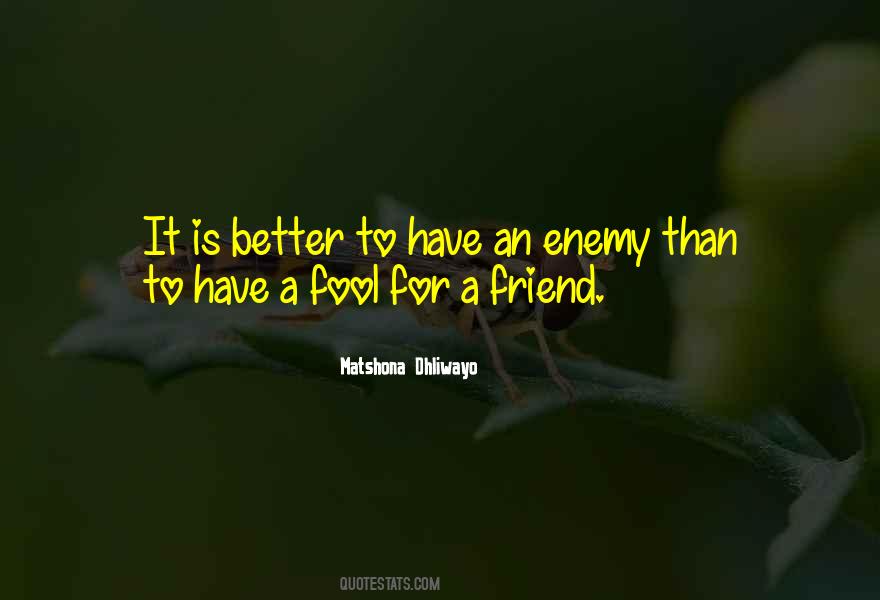 An Enemies Quotes #440874