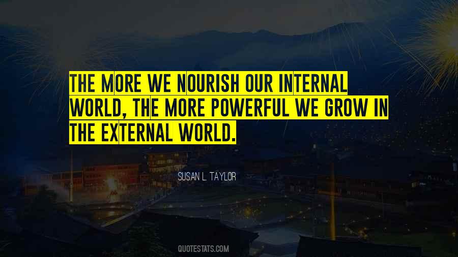 Quotes About The External World #1710840