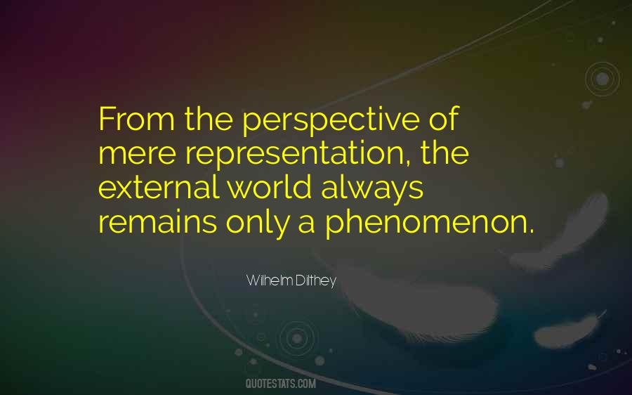 Quotes About The External World #240496